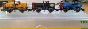 Minitrix 15141 Kesselwagen-Set der DRG (Ep. II)