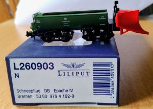 Liliput 260903 Schneepflug "Bremen" der DB (Ep. IV)