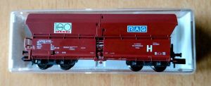 Fleischmann 868523 Großraumselbstentlade-Wagen "100 J. EVA, RAG" der DB (Ep. V)