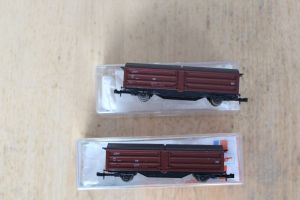 Schiebedach-/Schiebewandwagen, Gattung/Bauart Tbes-l-65, Klmmgks, 2-achsig, braun