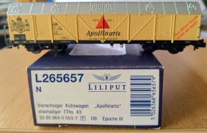 Liliput 265657 G&uuml;terwagen "Apollinaris" der DB (Ep. IV)