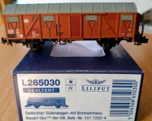 Liliput 265030 Güterwagen Gbs 245 der DB (Ep. IV)