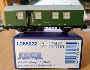 Liliput 265032 Wohn-/ Schlafwagen 434 der DB AG (Ep. VI)