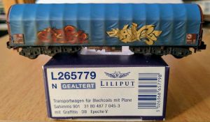 Liliput 265779 Güterwagen Sahimms 901 der DB (Ep. V)