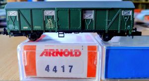 Arnold 4417 Grüner Postwagen Gbs "Post 2t/13" der DB (Ep. IV)
