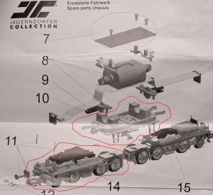 SUCHE für Jägerndorfer SBB Krokodil Ersatzteile 
