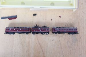 Elektro-Triebzug ET 87, rot,Bastlerware