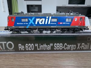 Spur N Kato K10176 Re620 SBB E-Lok 'Linthal' Top&OVP