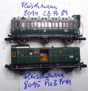Fleischmann C3 und Pw3