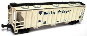 Covered Hopper Car, GACX, Holly Sugar