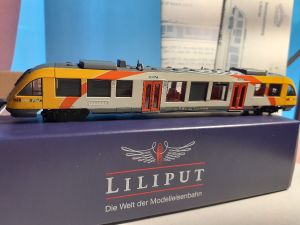 Dieseltriebwagen LINT27 der HLB Analog/DSS