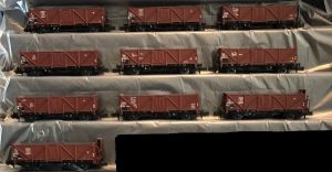 Modelbahn Union 16  Offener Güterwagen,  Omm 34-37-52  DB(neu/unbespielt/Versandfrei Deutschland)