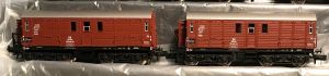 Fleischmann 2 Stallungswagen Bremserhaus GGvwehs 44 DB (neu/unbespielt/Versandfrei Deutschland)