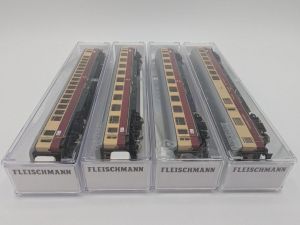 Spur N Fleischmann 861801 4er Set TEE-Roland LED Top&OVP