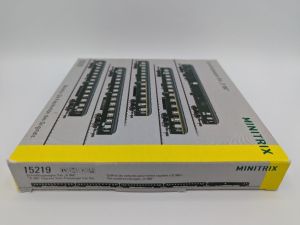 Spur N Minitrix 15219 5er Set Schnellzug 'D360' LED Top&OVP