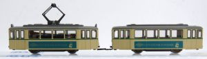 Kato 14610 Straßenbahn 2-teilig beige ´4711 - Echt Kölnisch Wasser´ 