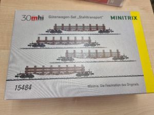 Trix 15484 Güterwagen-Set "Stahltransport"