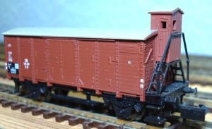 Gedeckter Güterwagen G10 Wg.Nr. 144 607
