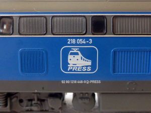 Minitrix 16824, BR 218 054-3, Press, Sound, Top in OVP!