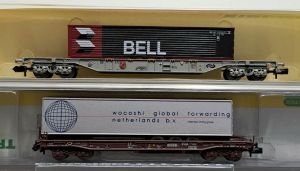 Minitrix Containerwagen Taschenwagen  NS #8