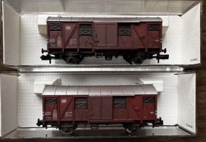 Gedeckte DB-G&uuml;terwagen