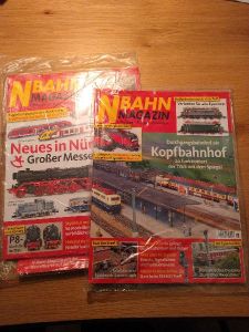 viele Hefte N-Bahn Magazin