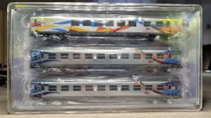 Schnellzugwagen Set "Croisiere" der SNCF von Minitrix