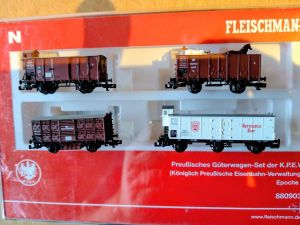 Fleischmann 880903  4-Wagen-Set der KPEV (Ep. I)