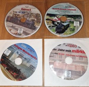 verschiedene DVD - Modellbahn
