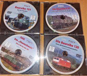 verschiedene DVD - E-Loks