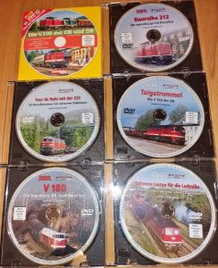 verschiedene DVD - Dieselloks