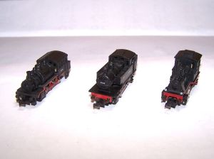 3 Oldtimer Dampfloks, die sogar noch fahren, ohne OVP dem Alter entsprechend guter Zustand