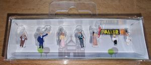 Figuren Set "Hochzeitsgäste" mit sieben Figuren