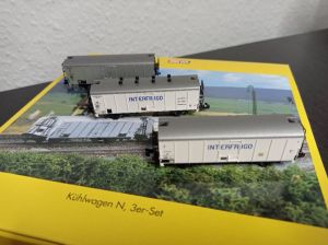 Kühlwagen 3er Set „Interfrigo“