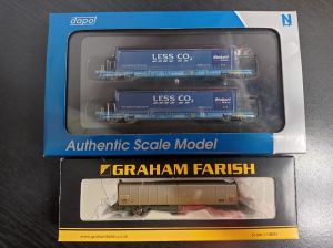 Konvolut UK Güterwagen