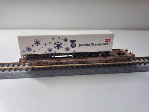 Fleischmann Taschenwagen DSB Jumbo Transport #102