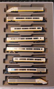 Kato Eurostar-Zug. Spur N