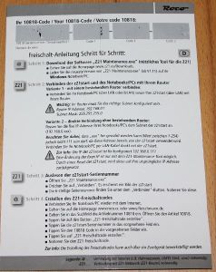 WLAN-Freischaltcode f&uuml;r Roco Z21