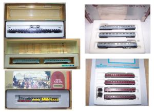 Einige Zugpackungen, OVP ,bitte lesen