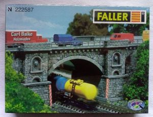 Bausatz Eisenbahn-Stra&szlig;enbr&uuml;cke