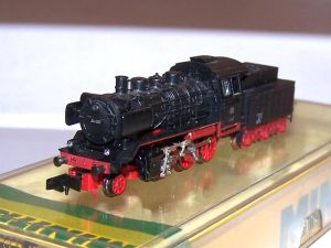 BR24 007, feines br&uuml;niertes Fahrwerk, guter Zustand, seltener angeboten