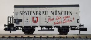 Kühlwagen mit Bremserbühne DRG