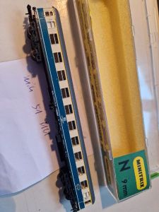 Min 51 3131 IC-Wagen 1. Klasse blau/wei&szlig;