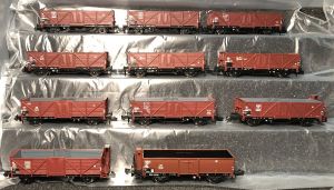 Modelbahn Union 11 Offener G&uuml;terwagen,  Omm 34-37-52  DB(neu/unbespielt)