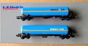 L.S. Models 76 104 Kesselwagen-Set Zags "Wascosa" der DB (Ep. IV - V)