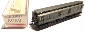 Fleischmann 8088, Bahnpostwagen mit Bremserhaus OVP