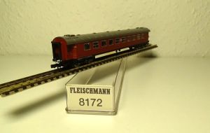 SCHNELLZUGWAGEN 2.KLASSE SJ SCHWEDISCHE STAATSBAHNEN