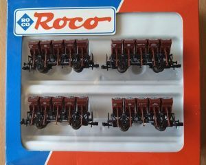 ROCO 24008 Muldenkippwagen-Set F-z 120 der DB (Ep. IV)