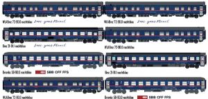 LS Models Nightjet Eröffnungszug „Love your Planet“ neuwertig