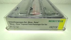 SCHNELLZUGWAGEN-SET SNCF NIZZA-PARIS EPOCHE IV